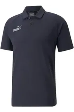 PUMA Poloshirt Herren Polo Shirt teamFINAL Casuals Polo 657384 blau M