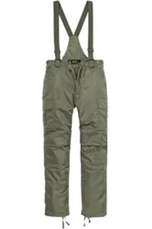 Brandit Brandit Bequeme Jeans Brandit Herren Thermal Dungarees (1-tlg) grün S