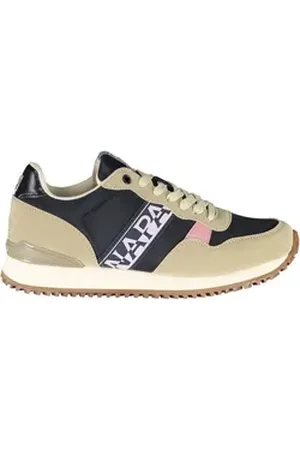 Napapijri Sneaker Beige Sportschuhe für Damen mit Kontrastschnürung beige 39 EU