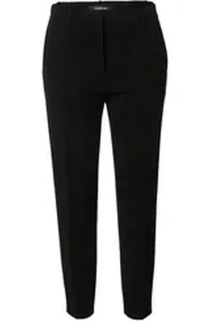 Taifun Bügelfaltenhose (1-tlg) Falten schwarz 36