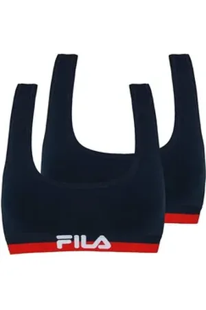 Fila Sport-Bustier Woman Bra (2-tlg., 2er) mit weichem Unterbrust-Webgummi S