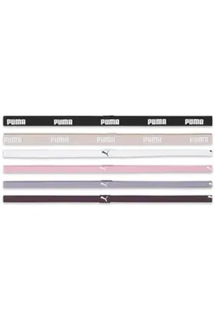 PUMA Haarband Haarbänder AT Sportbands (6pcs) 053452 schwarz