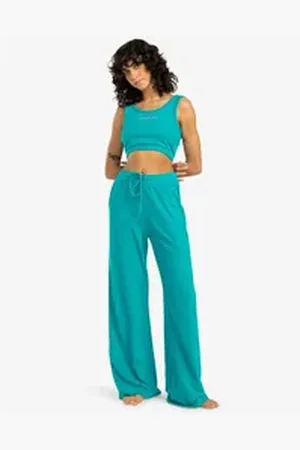 Billabong Sweathose Beach Walk - Hose mit elastischem Bund für Frauen blau S
