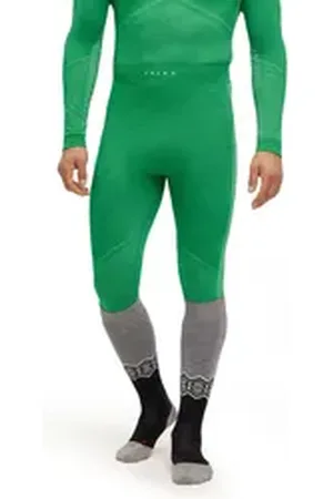 Falke Thermounterhose Wool-Tech (1-St) aus Merinowolle für kalte bis sehr kalte Temperaturen grün L