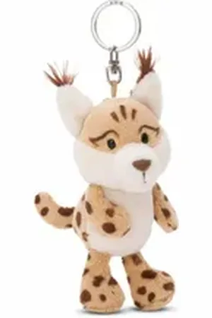 NICI Schlüsselanhänger Green Wild Friends Luchs Lyka 10 cm beige|braun