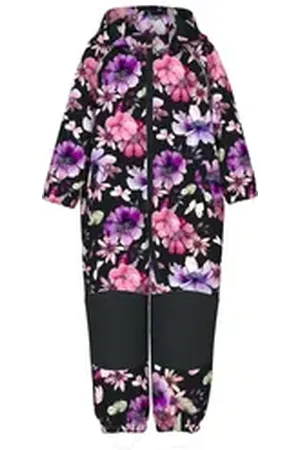 NAME IT Overall NMFALFA08 SOFTSHELL SUIT AOP 1FO NOOS schwarz 110