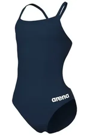 Arena Badeanzug Mädchen Badeanzug TEAM SWIMSUIT CHALLENGE SOLID 004765 blau 128