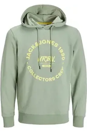 JACK & JONES Kapuzensweatshirt JJSIMON SWEAT HOOD grün M