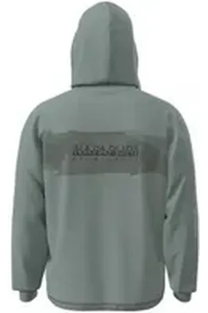Napapijri Hoodie Vanni (1-tlg) bedruckt grün M