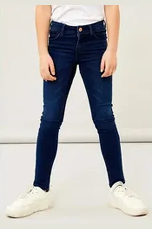 NAME IT Stretch-Jeans NKFPOLLY DNMTAX PANT blau 92