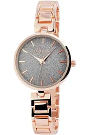 Excellanc Quarzuhr EX0253 Damenuhr mit Metallarmband, Damenuhr Metall