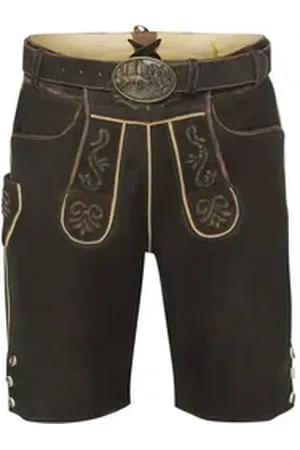 Almsach Trachtenhose Lederhose schwarz 54