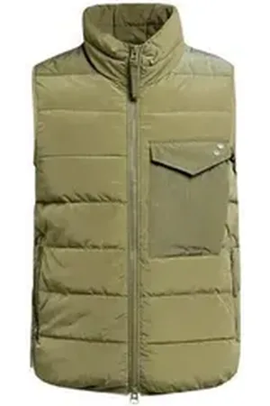 Blauer Kurzweste Blauer USA Herren Westen, BLAUER USA SMANICATI IMBOTTITO OVATTA L