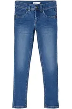 NAME IT Skinny-fit-Jeans NKMSILAS XSLIM JEANS 2002-TX blau 122
