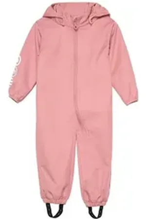 Minymo Softshelloverall Softshell suit-Solid rosa 98 - ca. 3 Jahre