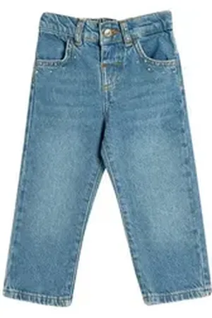 Koton Straight-Jeans Normale Leibhöhe Straight blau 98
