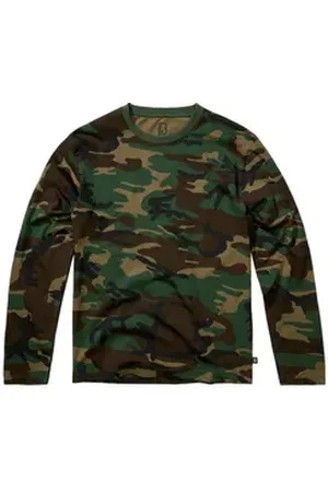 Brandit Brandit Langarmshirt Brandit Langarm-Shirt Premium schwarz 4XL