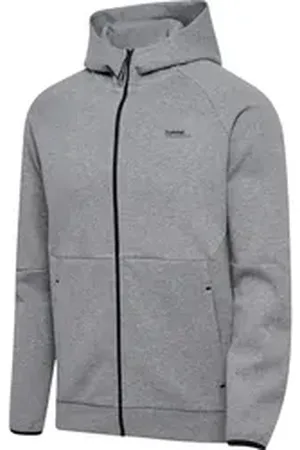 Hummel Trainingsjacke Hmltech Fleece Regular Zip Hoodie grau XL