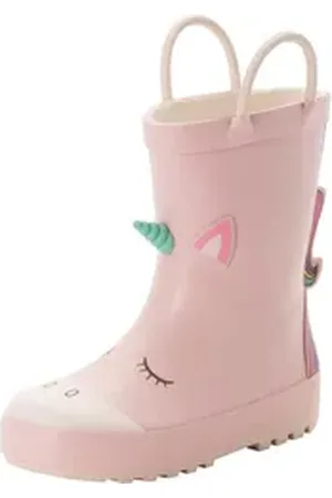 Whistler Rook Kids Rubber Boot Gummistiefel wasserdicht rosa 28 EU