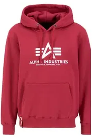 Alpha Industries Hoodie Men - Hoodies Basic Hoodie rot S