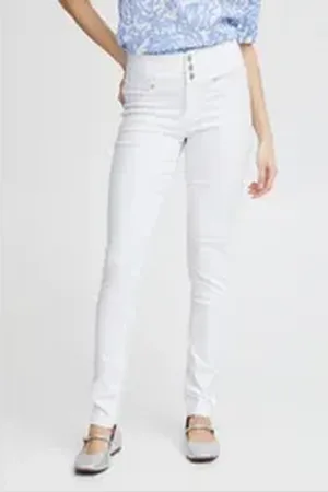 FRANSA Jeggings FRZalin weiß 42
