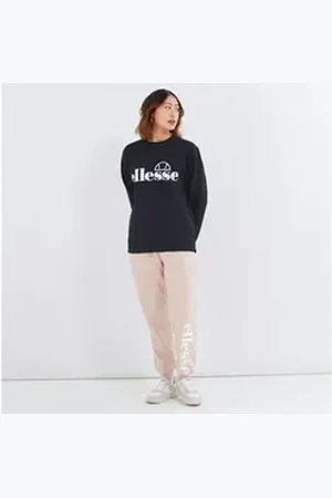 Ellesse Fleecepullover Damen Pullover KATANA SWEATSHIRT SGP16459 schwarz 40