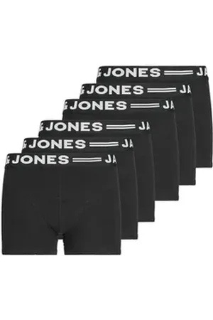 JACK & JONES Boxer Jungen Boxershort 6er Pack Baumwolle (Packung, 6er Pack) schwarz 152