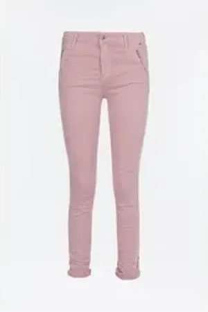 La Strada Skinny-fit-Jeans rosa XL