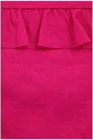 WE Fashion Bandeau-Bikini-Top rosa 122/128
