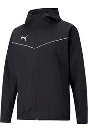 PUMA Regenjacke teamRISE Allwetterjacke Trainingsjacken Atmungsaktivität schwarz L