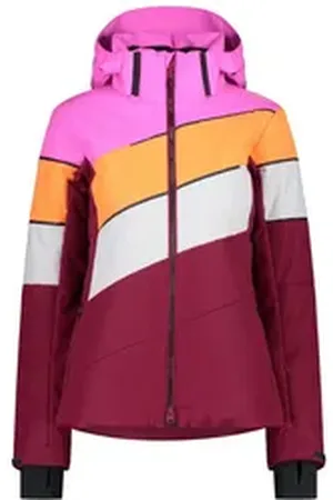 CMP Skijacke Damen Jacke Woman Zip Hood Jacket 32W0236 rot 36