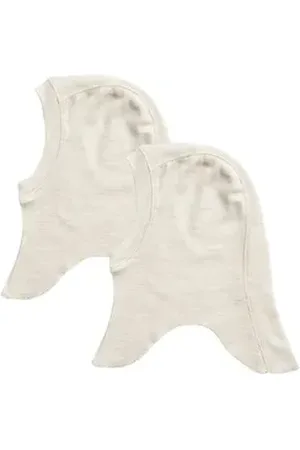 WHEAT Schlupfmütze 2 Wool Balaclava Felix (Packung, 2-St) aus reiner Merinowolle beige 40/43