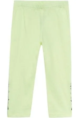 3 Pommes 3/4-Leggings Legging Leggings 3/4 Länge jaune fluo (1-tlg) grün