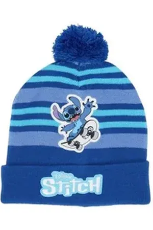 Disney Bommelmütze Wintermütze aus Acryl – Warm & langlebig blau