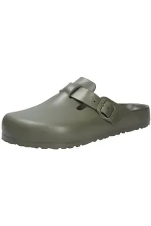 Birkenstock BOSTON EVA Pantolette Weicher Gehcomfort grün 41 EU