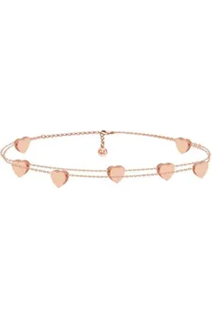 GOOD.designs Armkette (1-tlg), mit Herzanhänger rosa