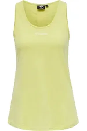 Hummel Tanktop Damen Top ZANDRA TOP 211279 grau S