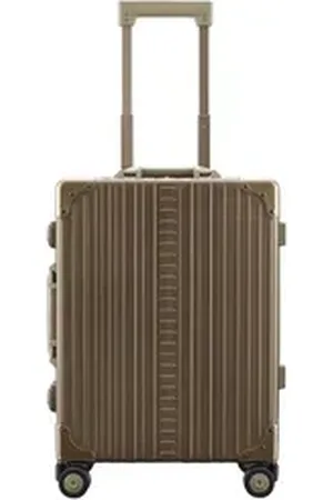 Aleon Handgepäck-Trolley Traveler, 4 Rollen, Aluminium braun