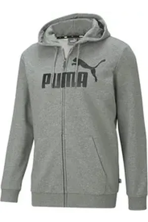 PUMA Sweatjacke Herren Kapuzenjacke ESS Big Logo FZ Hoodie TR 586700 grau XXXL