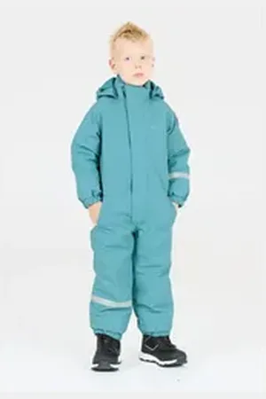 ZigZag Schneeoverall Vally (1-tlg) mit wasser- und winddichter TPU-Membran grün 92