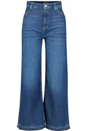 HUGO BOSS 5-Pocket-Jeans Damen Jeans THE MARLENE (1-tlg) blau 32