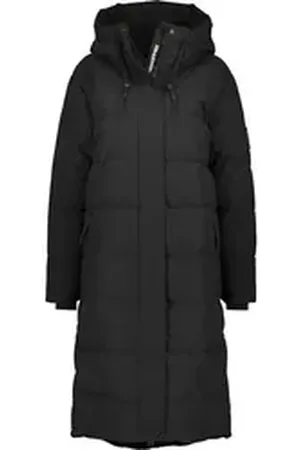 alife kickin Steppjacke Katja Steppjacke, Winterjacke mit Kapuze schwarz 38