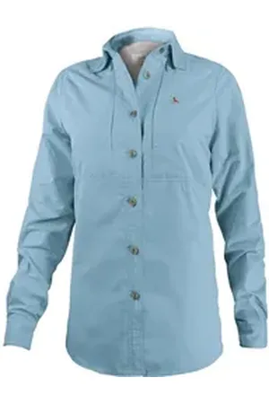 Viavesto Langarmhemd Damenhemd Senhora Dias blau 36 Damen