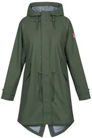 Derbe Outdoorjacke Traveby mit Pattentaschen grün 38
