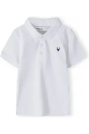 Minoti Poloshirt Kurzärmliges Polooberteil (1y-14y) weiß 80-86cm