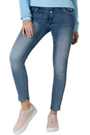 Timezone Skinny-fit-Jeans Tight AleenaTZ 7/8 Jeanshose mit Stretch blau W 24