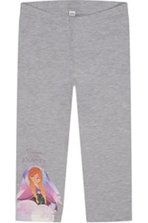Disney Frozen Leggings Frozen - Die Eiskönigin Kinder Mädchen Leggings Hose grau 110-116