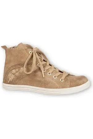 SPIETH & WENSKY Sneaker Damen - WALTRUN - whisky Sneaker