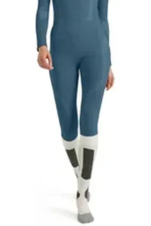 Falke Thermounterhose Wool-Tech (1-St) aus Merinowolle für kalte bis sehr kalte Temperaturen blau XL