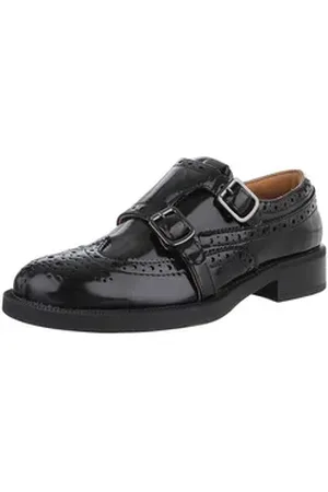 Ital-Design Damen Mokassins Freizeit Slipper (88930614) Blockabsatz Slipper in Schwarz schwarz 40 EU